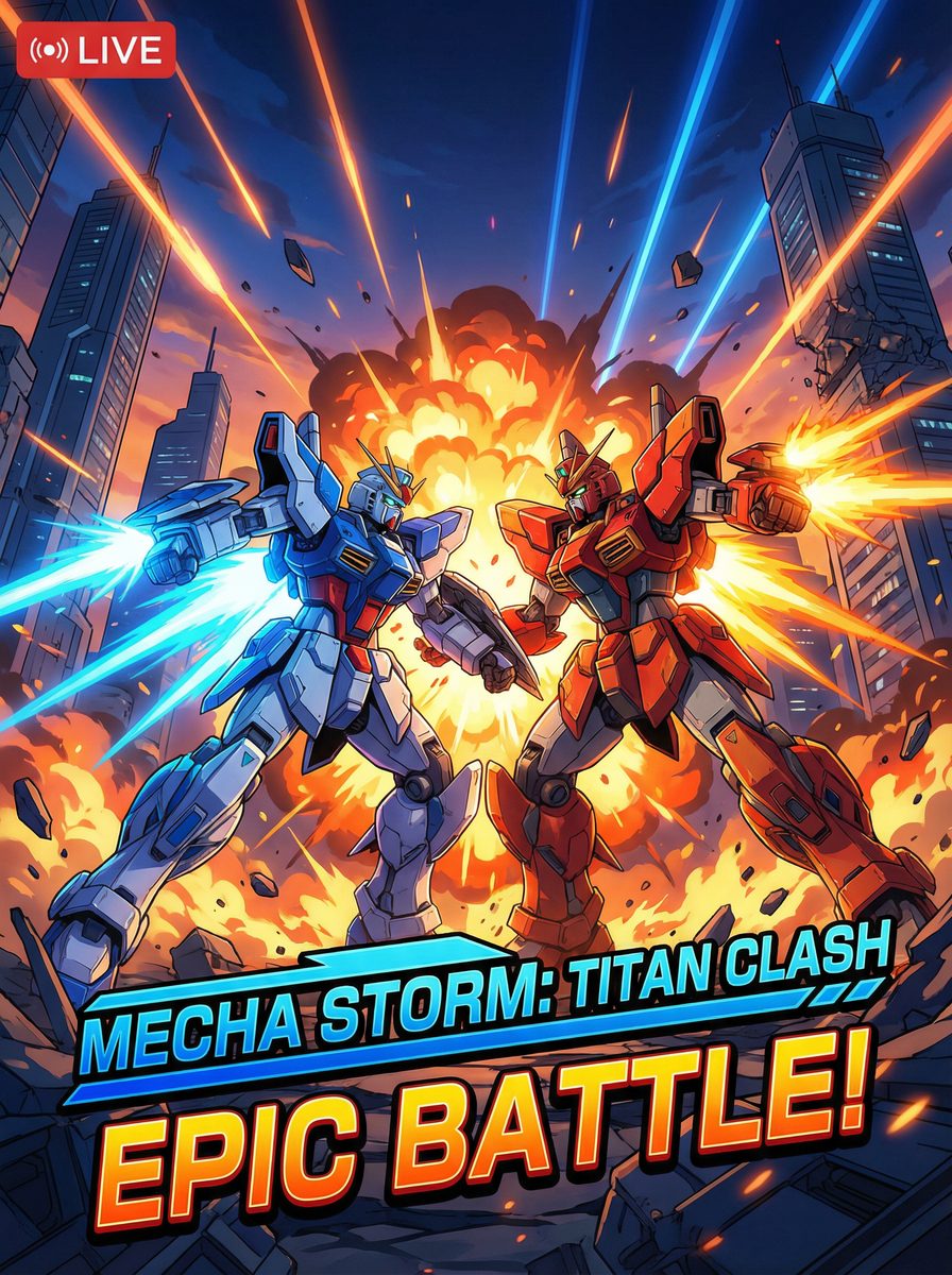 抖荫短视频动漫-机甲风暴