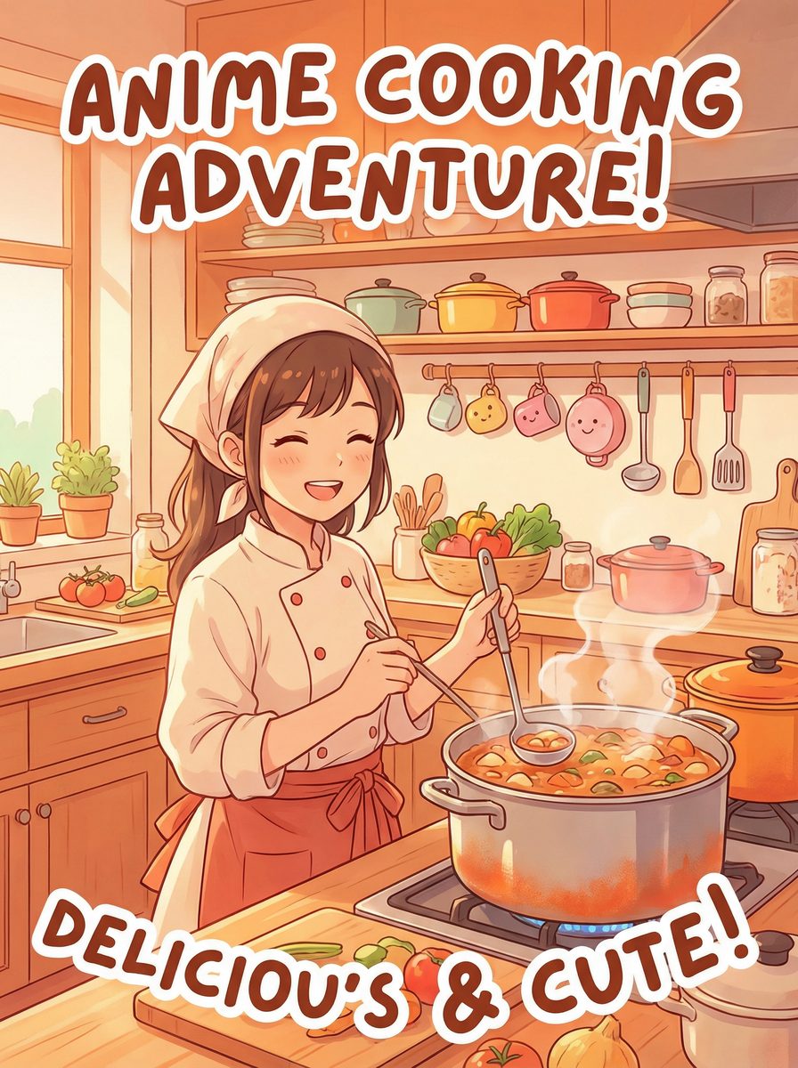 抖荫短视频动漫-美食大冒险